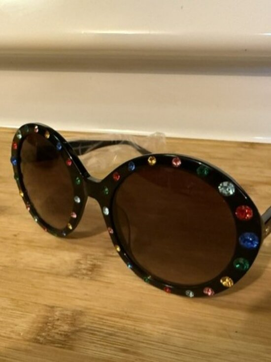 Kate Spade New York Retro zya 55mm gradient round sunglasses main image 11